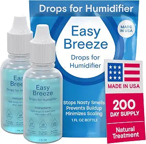 Berkland Easy Breeze Humidifier Cleaner Drops, 2-Pack - Made in USA