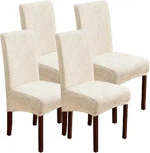 Dining Chair Covers Set of 4, Stretch Parsons Chair Slipcovers