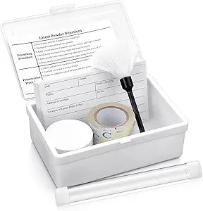 Leelosp Fingerprint Kit Bichromatic Powder Forensic Science Dusting