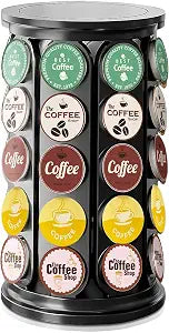K Cup Holder, Coffee Pod Holder Compatible with 40 Keurig Pods