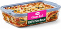 Non-Toxic Glass Baking Dish with GLASS LID, Deep Casserole Dish, Borosilicate Glass 128 oz - 9 x 13 Equivalent Size baking pan Airtight Glass Food Container, Oven, Freezer and Microwave Safe, PLASTIC FREE