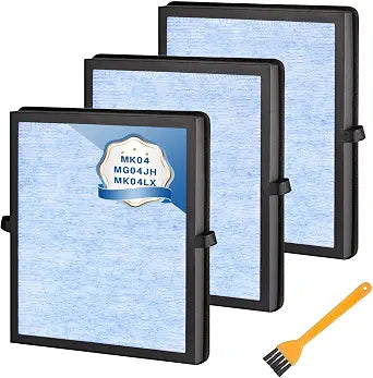 3 Pack MK04 Air Filter Replacement for Aroeve MG04JH Air Purifier