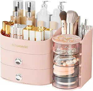 XIAPIA Makeup Organizer Countertop, Make Up Organizer for Vanity
