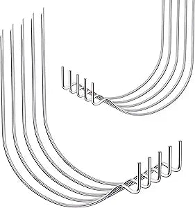 FURHUA 30pcs Super Hook Picture Hangers, Drywall Hooks for Hanging Pictures, Wall Hooks, Picture Hanging KitHang Shelves, Mirrors, Art, Clock