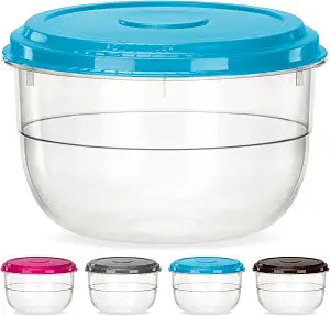 DecorRack X-Large Storage Container, 185 oz Plastic Bowl, Random Color