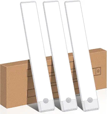 Motion Sensor Under Cabinet Lights, 3-Pack, Cool White, 12 inch