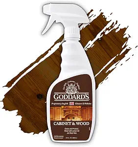 Goddard's Cabinet & Wood Cleaning Spray, Beeswax Furniture Polish, 23 oz