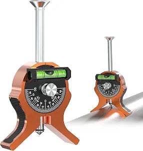 Magnetic Pipe Center Finder Punch with Dial Bubble Protractor