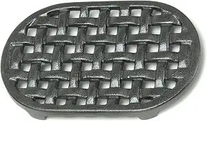 Oval Cast Iron Lattice Trivet