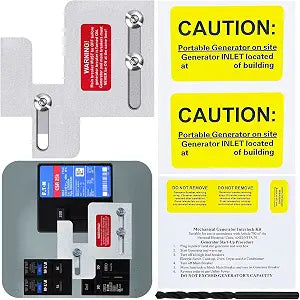 Generator Interlock Kit for Eaton Cutler Hammer BR SERIES 150&200amp Panels