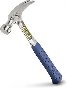 ESTWING Rip Hammer, 16oz Smooth Face, Shock Reduction Grip, E3-16S