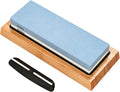 GRENPRO Whetstone Knife Sharpener Set - 1000/6000 Grit Sharpening Stone
