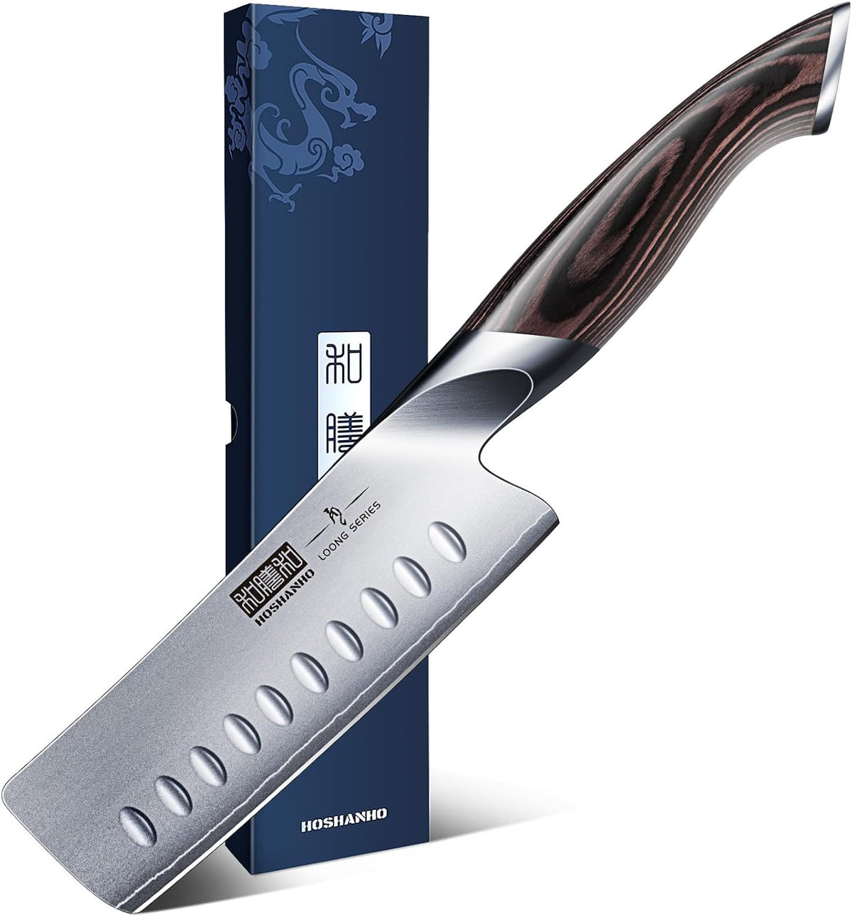 HOSHANHO 5.5 Inch Nakiri Knife, Ultra Sharp Japanese Kitchen Chef Knife
