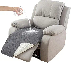 Non Slip Waterproof Recliner Cover Washable Sofa Protector for Pets 1 Piece