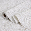 Beige Leaf Shelf Drawer Liner for Kitchen Cabinets Non-Adhesive