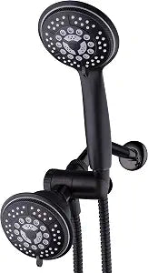 High Pressure 24-Function Dual 2-in-1 Handheld Shower Head Combo