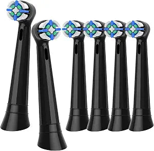 Electric Toothbrush Heads Compatible with Oral b iO 2/3/4/5/6/7/8/9/10 Series Electric Toothbrush,iO Replacement Heads for a Deep-Clean Sensation,Black