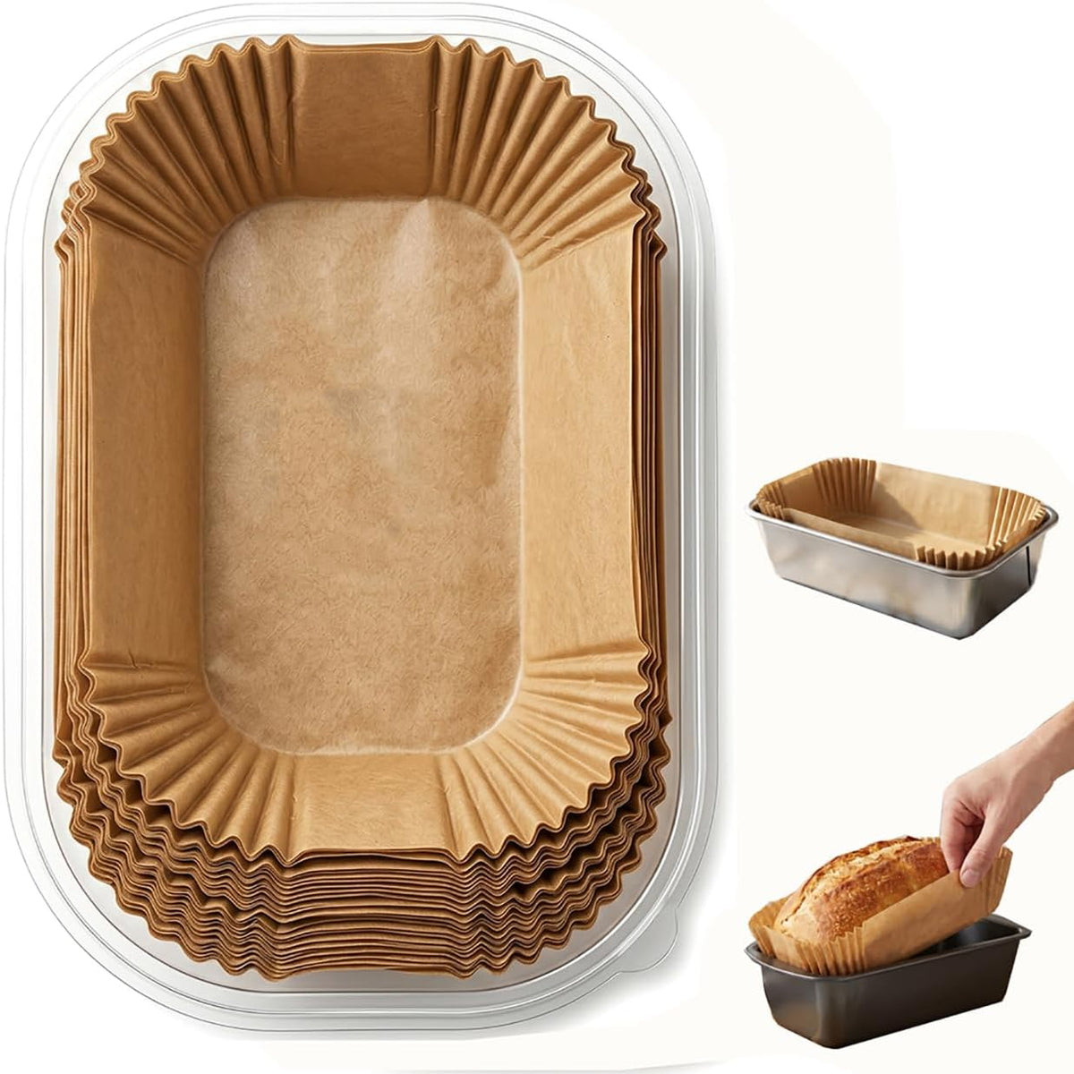 150Pcs Loaf Pan Liners for Baking Bread,9X5inch