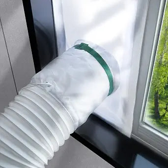 LOVIGA Portable AC Window Vent Kit, 100% Sealing, Adjustable 10x40~60 Inch