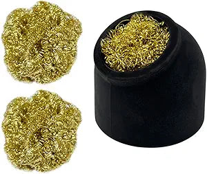 Kaisiking Soldering Iron Tip Cleaner 3Pcs Soft Coiled Brass Tip Cleaner