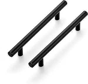 Ravinte Cabinet Pulls,7.38" Length, 5" Hole Center,Matte Black,30 Pack