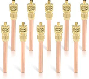 AUTOKAY 10PCS Stem HVAC AC Schrader System Vacuum