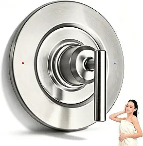 T2901BN Shower Valve Trim Kit Compatible with Moen, Brushed Nickel