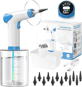 Featjoy Electric Ear Wax Removal Kit Effective Flushing Irrigation