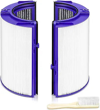 Combi 360Glass HEPA+Activated Carbon Filter For Dyson HP1 TP09 TP07 TP06 TP04 TP10 TP7A HP04 HP06 HP07 HP09 HP10 HP4A HP7A PH01 PH02 PH03 PH04 PH3A DP04 PC1 Air Purifier, #965432-01