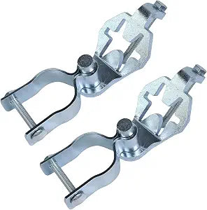 2-Pack T-Post Gate Hinge Kit for Chain Link Fence,1-5/8" Female Hinge Pins