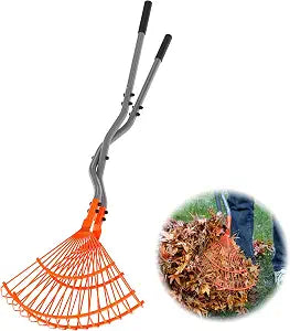 Rake for Leaves, Walensee Leaf Grabber Rake, Heavy Duty Leaf Picker Upper