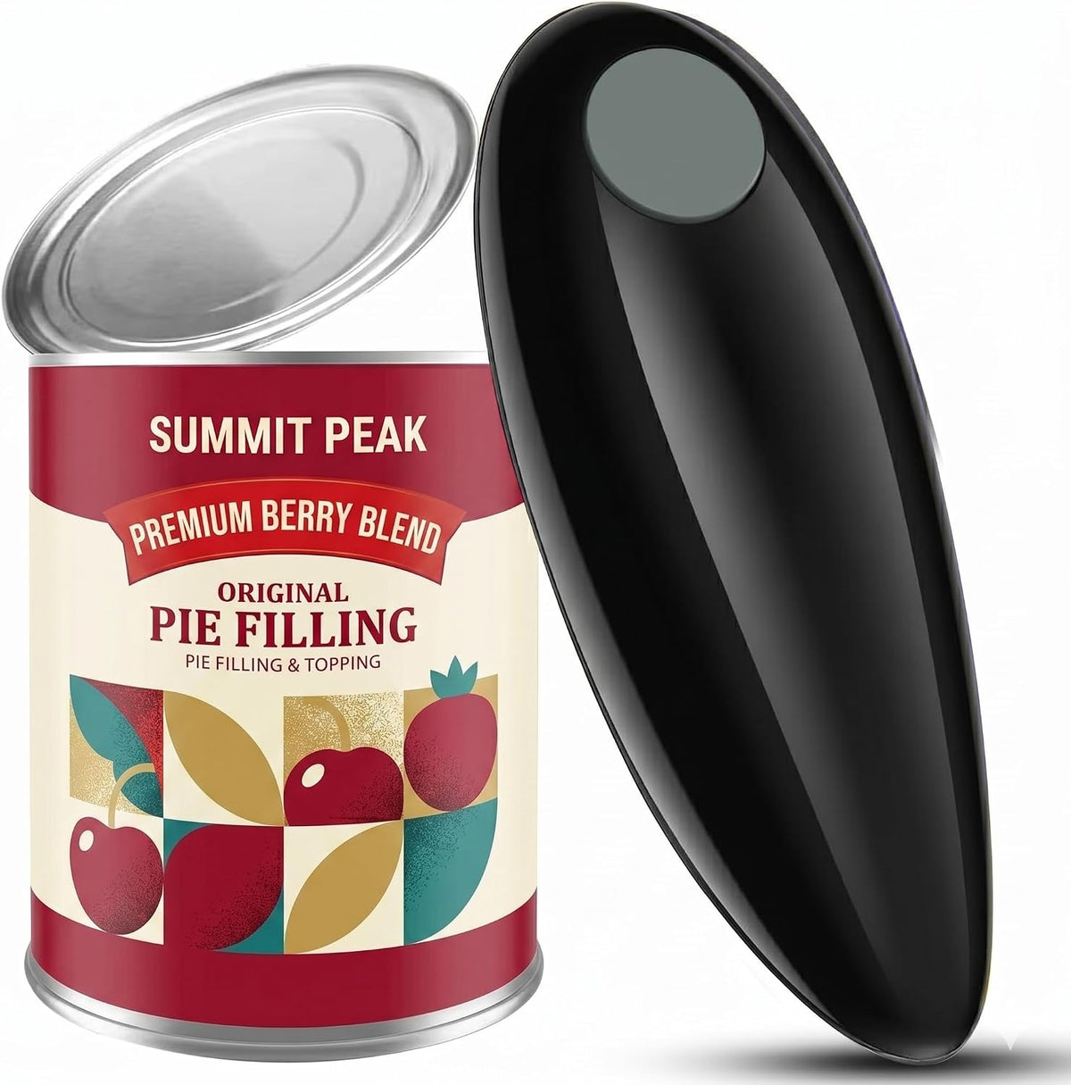 Electric Can Opener, One-Touch Hands-free Automatic Can