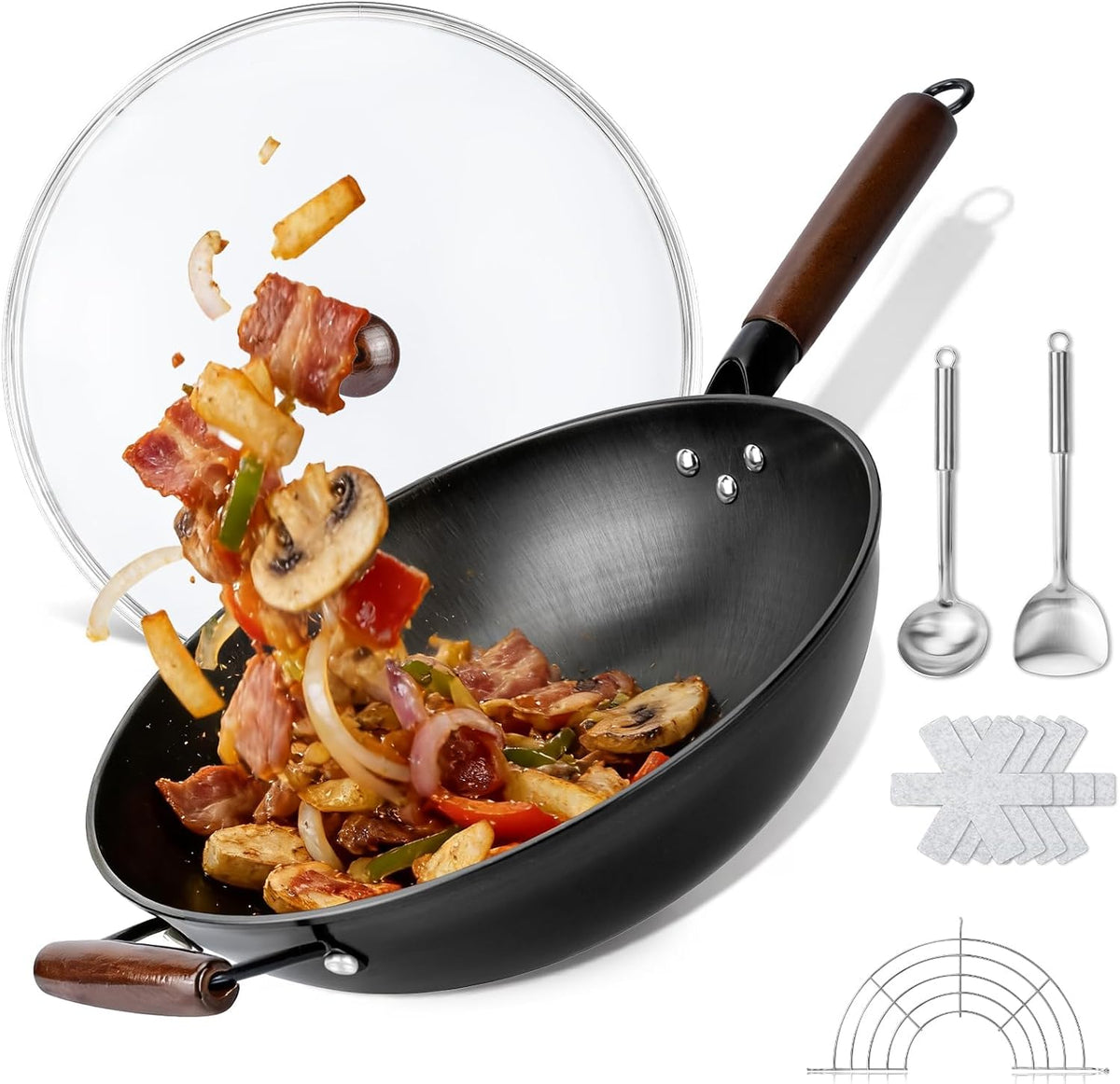 Carbon Steel Wok - Woks & Stir-Fry Pans