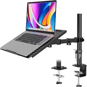 BONTEC Laptop Arm for Desk, 13-32 Inch, 22lbs, VESA 75/100 Compatible