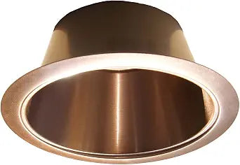 6" Copper Open Reflector Trim for Par30/R30 Line Voltage Recessed Light-Fit Halo/Juno