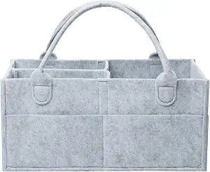 Mr. Pen- Baby Diaper Caddy Organizer, Gray, Large
