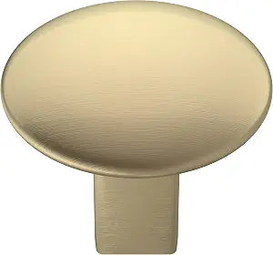 Amerock 1-1/4" Round Riva Golden Champagne Cabinet Knob
