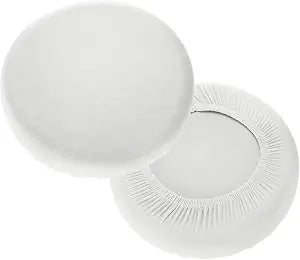 uxcell 2 Pack Stool Covers 11-14 Inch Bar Stool Cushion White