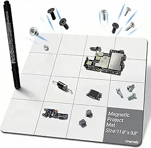 Magnetic Mat Magnetic Project Mat with Waterproof Surface & Dry Erase Pen