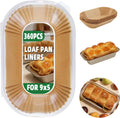 360Pcs Loaf Pan Liners for Baking Bread 9x5 Inch