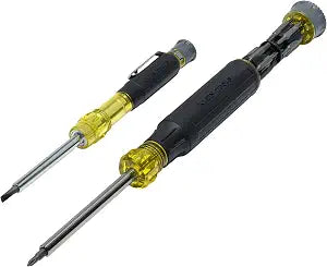 Klein Tools 80209 Precision Multi-Bit Screwdriver Set, 31-Piece, Cushion Grip Handle, Bits for Apple Product Repair, Phillips, Slotted, Hex, and TORX for Electronic Repair