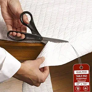 LAMINET Table Protector for Dining Room Table Quilted Table Pads 52x108