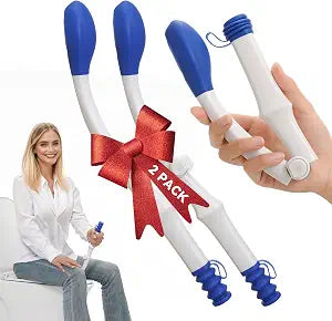 Foldable Toilet Aid2Pack),Long Comfort Wipe Wand