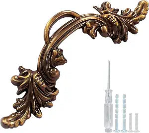 Biaungdo Vintage Cabinet Pulls Handles, 12 Pcs, Bronze