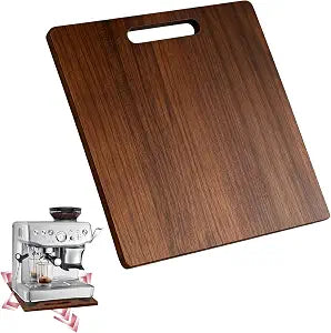 Acacia Wood Appliance Slider Kitchen Countertop Appliance Sliding Tray with Handle for Coffee Maker/Air Fryer/Stand Mixer, Medium 14"W x 13"D