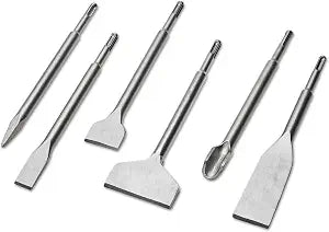 6PCS SDS Plus Chisel Set, Tile and Mortar Removal Tool
