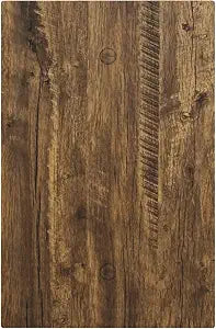 Vintage Brown Wood Grain 1 Gang Blank Light Switch Cover Decorative No Device Wall Plate Switchplate Faceplate Electrical Covers for Unused Outlets/Switches for Bedroom Decor