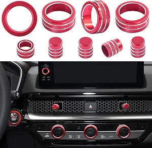 Air Conditioning Knob Cover for Honda Civic Accessories 2022-2026