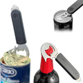 2-pack Magnetic 3-IN-1 Ring-Pull Can Opener,Beer Bottle & Soda Can Opener