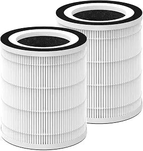 Pluto Replacement Filters Compatible with Afloia Pluto Purifier | 3-Stage Filtration | 2-Pack
